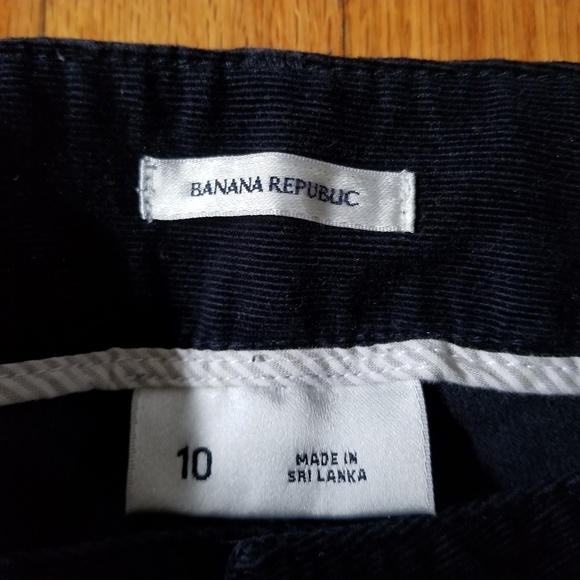 Banana Republic Corduroy Jeans Blue Black 10 - Picture 8 of 8